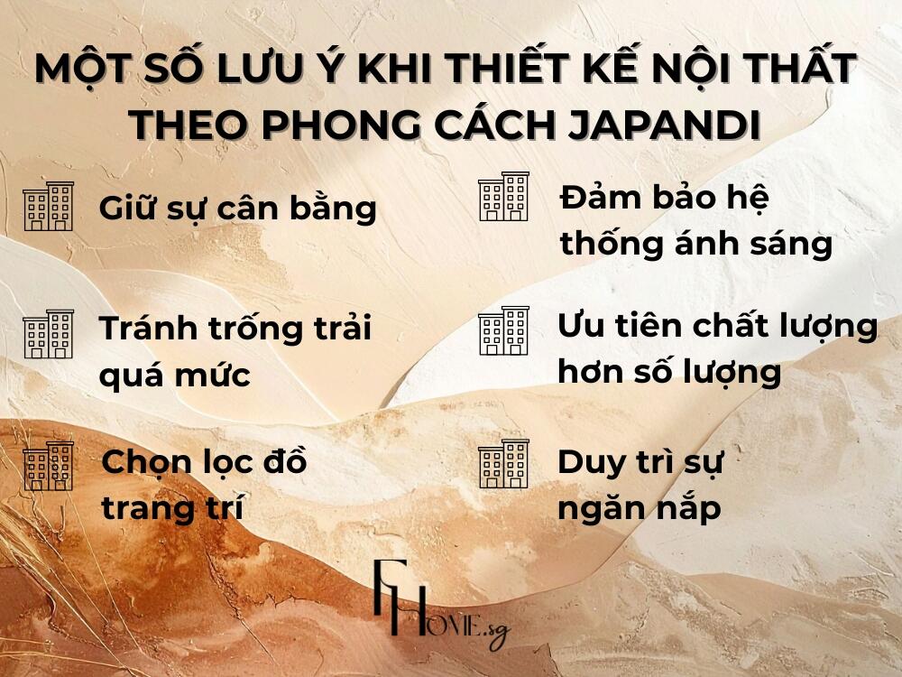 6 lưu ý khi thiết kế nội thất theo phong cách Japandi