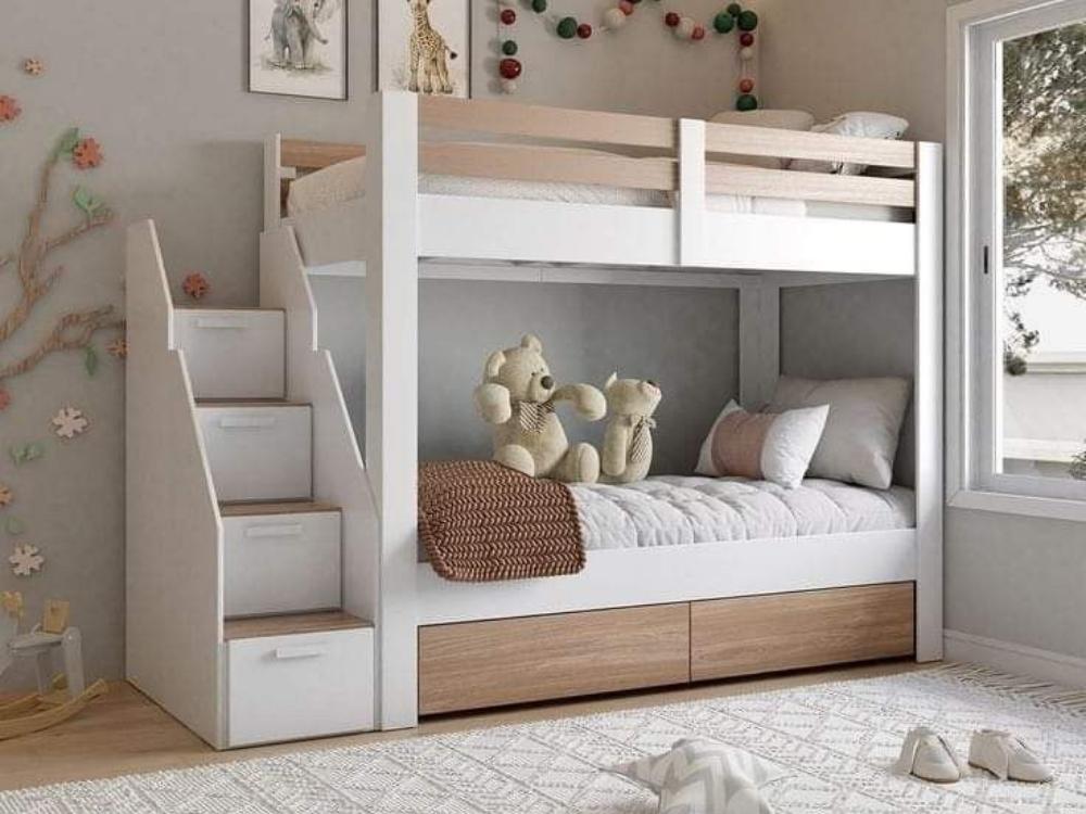 Giường tầng thông minh tích hợp khu vui chơi phù hợp cho bé trai hiếu động