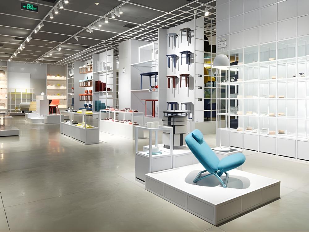 Showroom là không gian trưng bày sản phẩm và dịch vụ của doanh nghiệp, có nghĩa tiếng Việt là "phòng trưng bày"