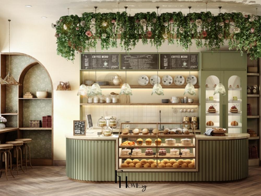 Showroom phong cách Organic với vật liệu tự nhiên và màu sắc ấm áp, mang không gian gần gũi thiên nhiên