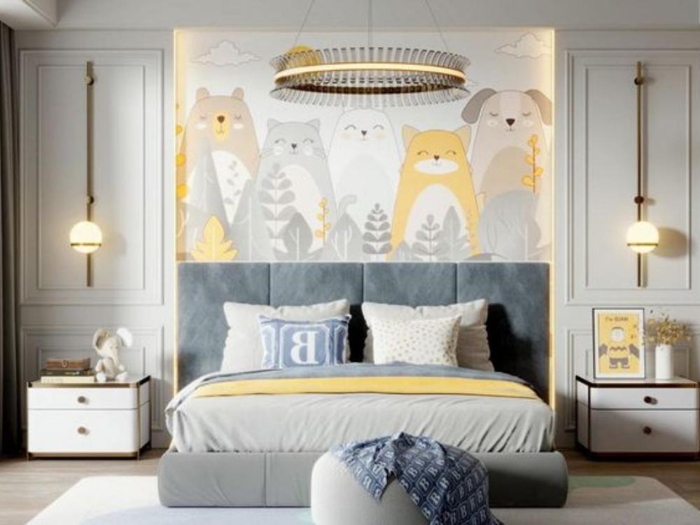 Tận dụng ánh sáng tự nhiên giúp bảo vệ thị giác và tạo không gian vui chơi, học tập cho bé