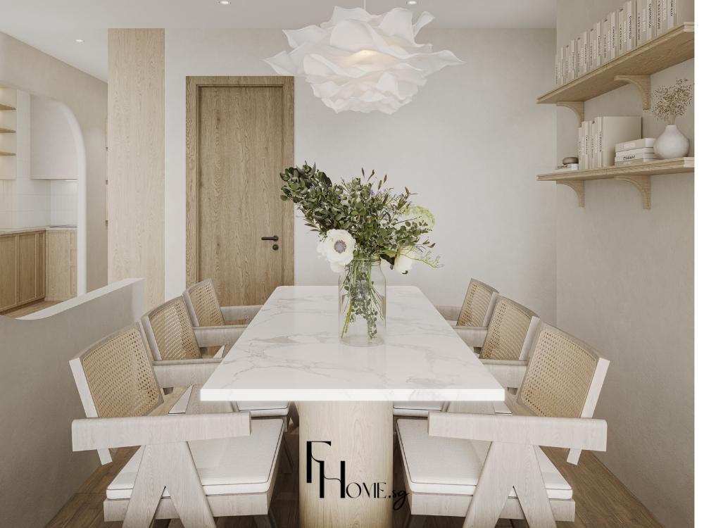 Thiết kế bếp kết hợp cây xanh tạo không gian gần gũi, trong lành và đầy cảm hứng nấu nướng