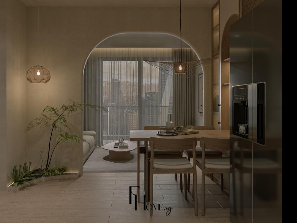 Vườn thảo mộc mini trong bếp giúp cải thiện chất lượng không khí và cung cấp nguồn gia vị tươi sạch mỗi ngày