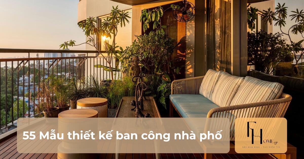Ban công nhà phố