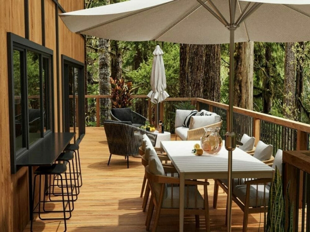 Ban công rõ công năng mang đến bố cục thiết kế tối ưu cho nhu cầu sử dụng