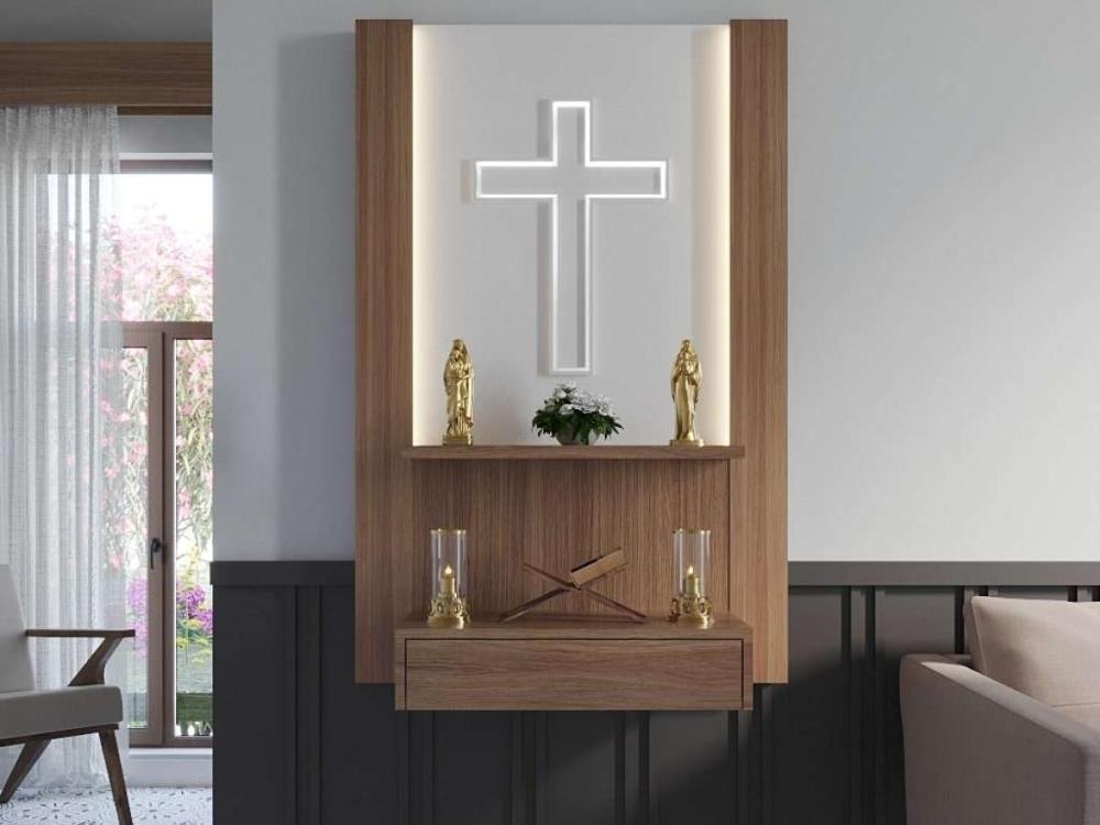 Bàn thờ tuyệt đối không được đặt đối diện cửa phòng vệ sinh hoặc phòng ngủ để tránh phạm phong thủy