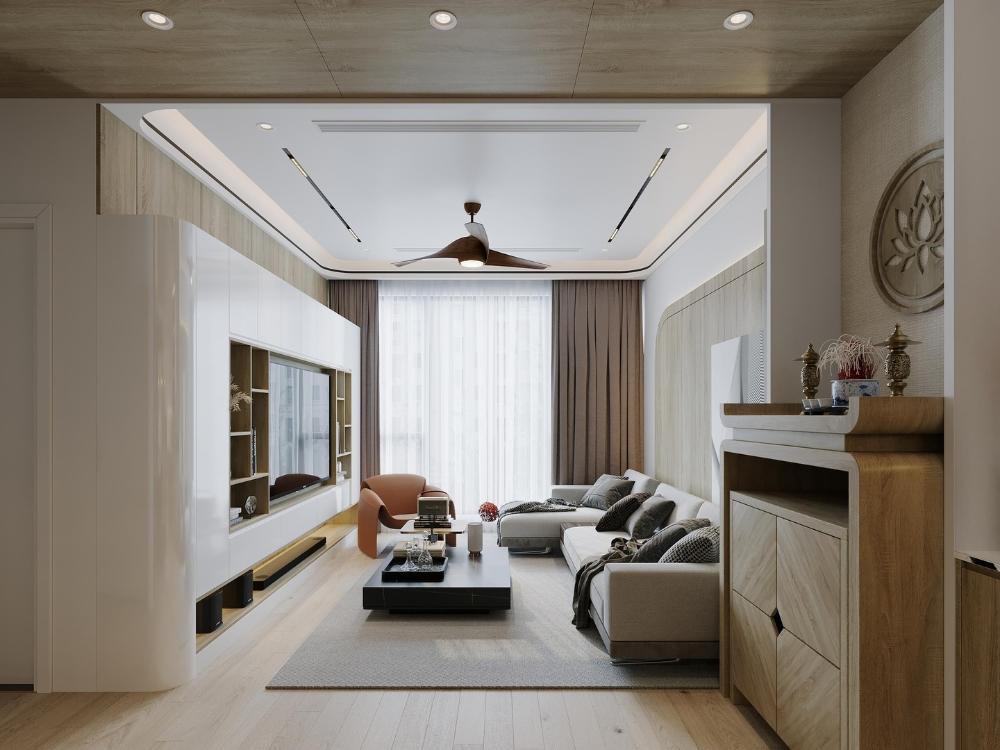 Cường độ ánh sáng vừa phải mang lại sự hài hòa và giữ gìn không khí thanh tịnh