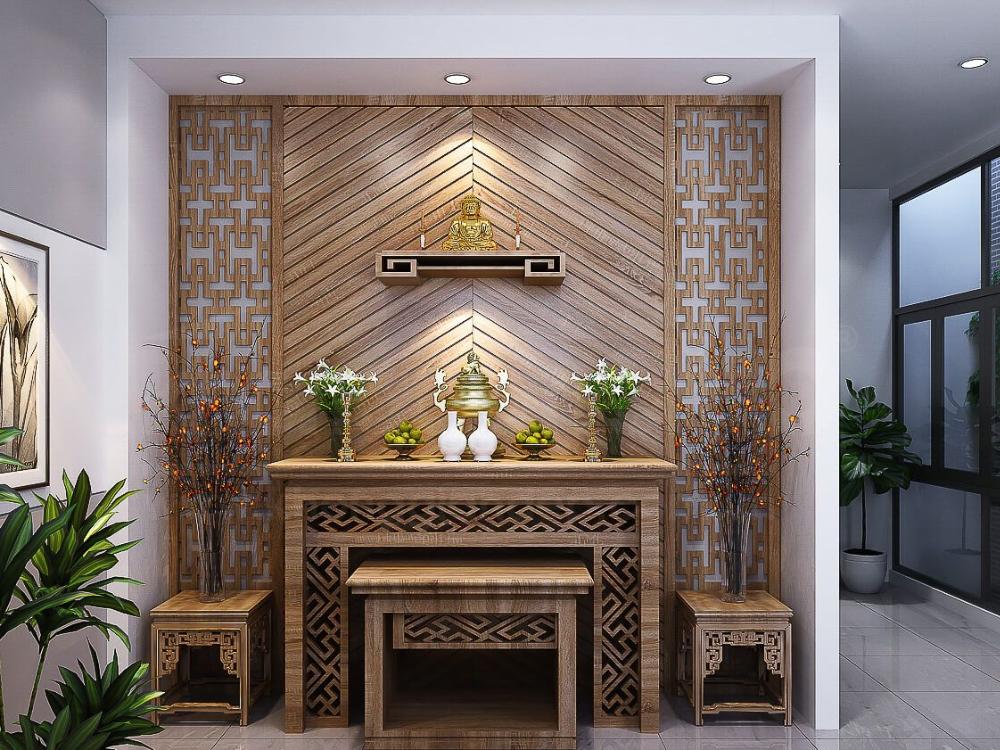 Gỗ Hương và gỗ Gụ mang lại vẻ sang trọng, độ bền cao và giá trị phong thủy tốt