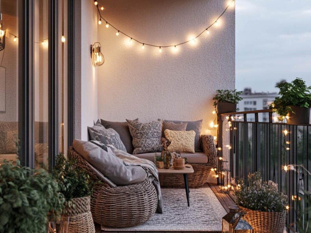 Hệ thống chiếu sáng ban công cần kết hợp hài hòa giữa công năng và yếu tố thẩm mỹ