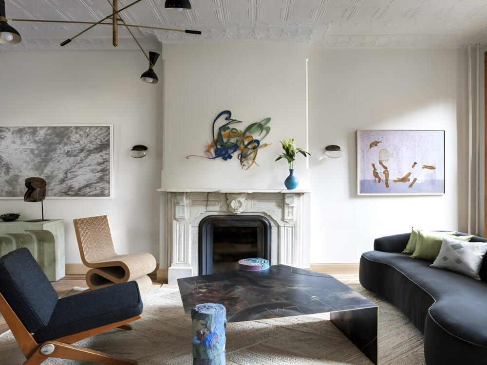 Không gian Đương đại tinh tế với đường nét gọn gàng và bảng màu trung tính hiện đại