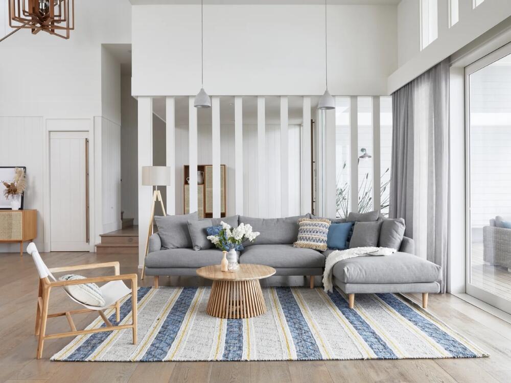 Không gian mở thoáng sáng với luồng không khí lưu thông tự nhiên tạo sự kết nối hài hòa