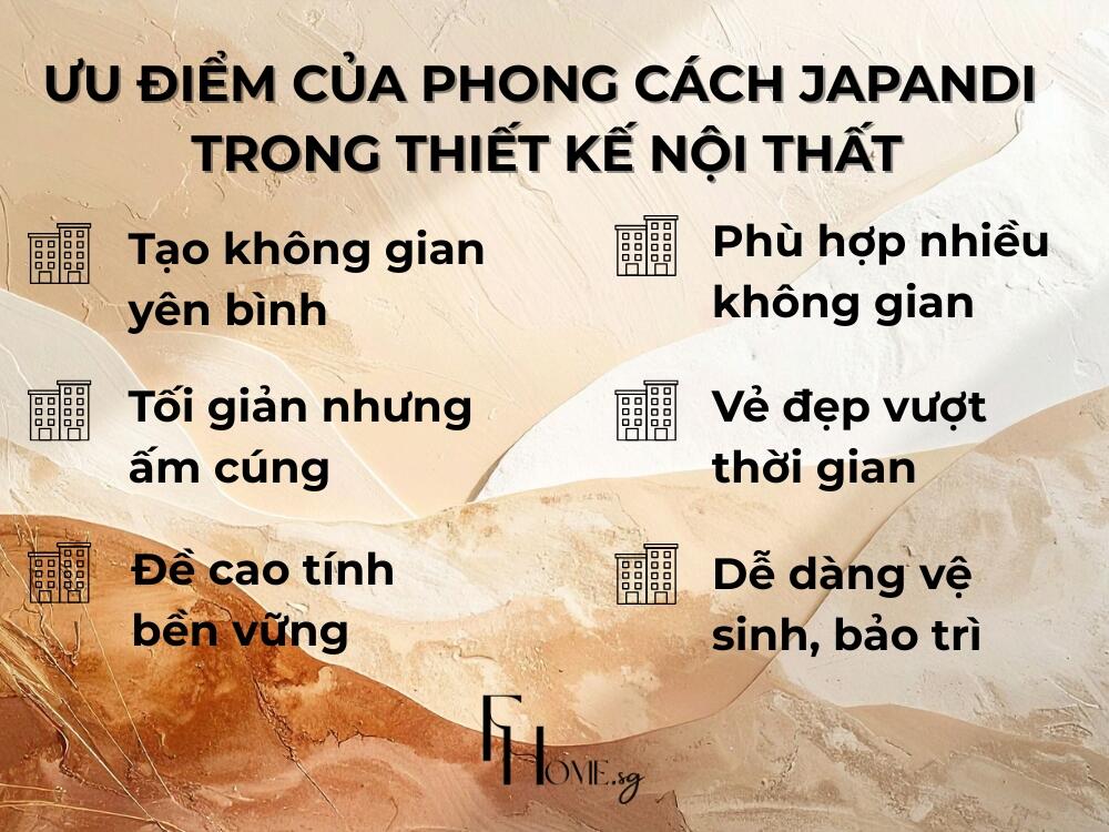 Lựa chọn phong cách Japandi cho không gian sống mang lại 6 ưu điểm vượt trội