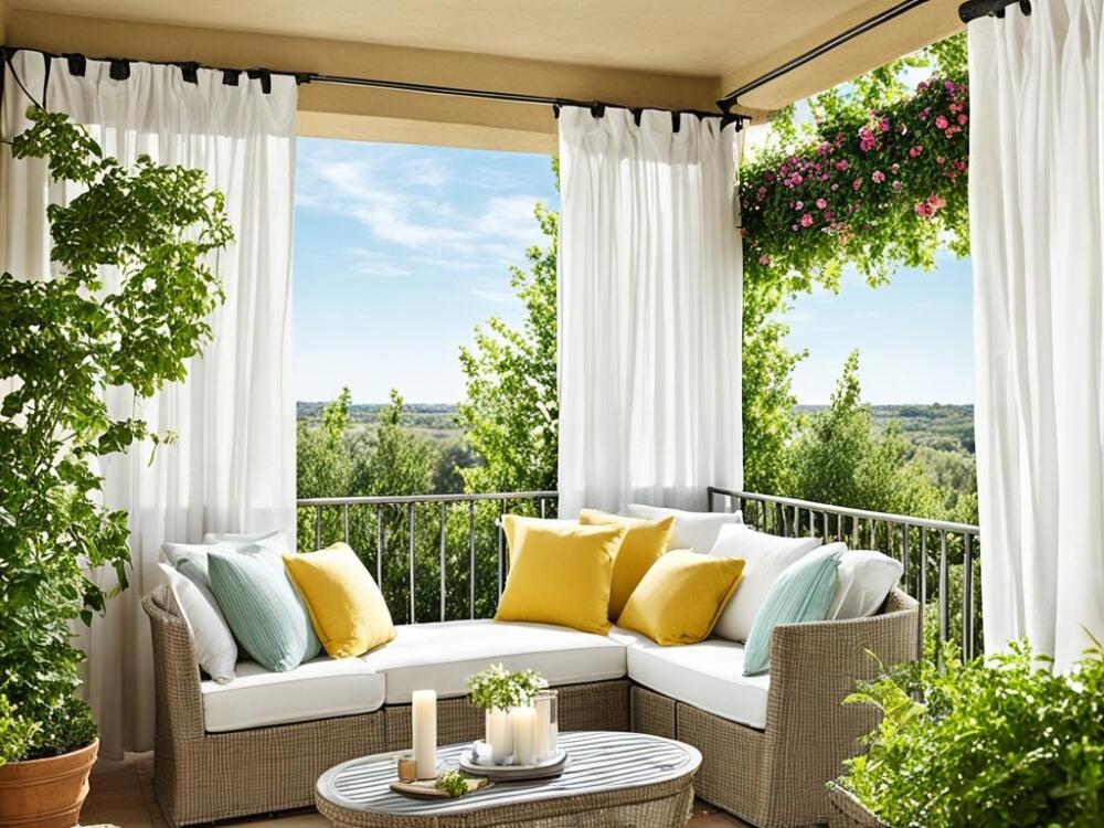 Mái hiên di động và bạt cuốn giúp che nắng mưa hiệu quả cho ban công