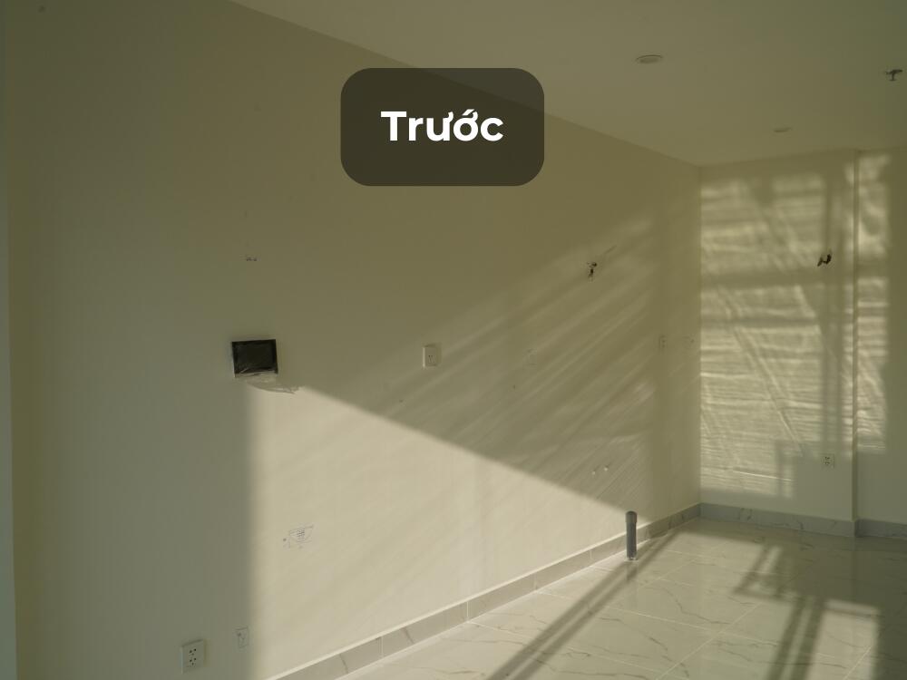 Phòng bếp trước khi cải tạo còn thiếu tiện nghi và chưa được bố trí khoa học