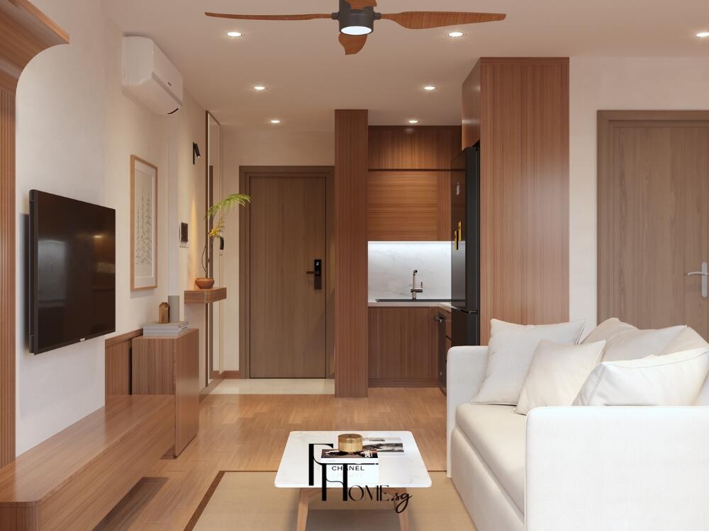 Phong cách Japandi kết hợp tinh tế giữa sự tối giản Nhật Bản và ấm áp Bắc Âu