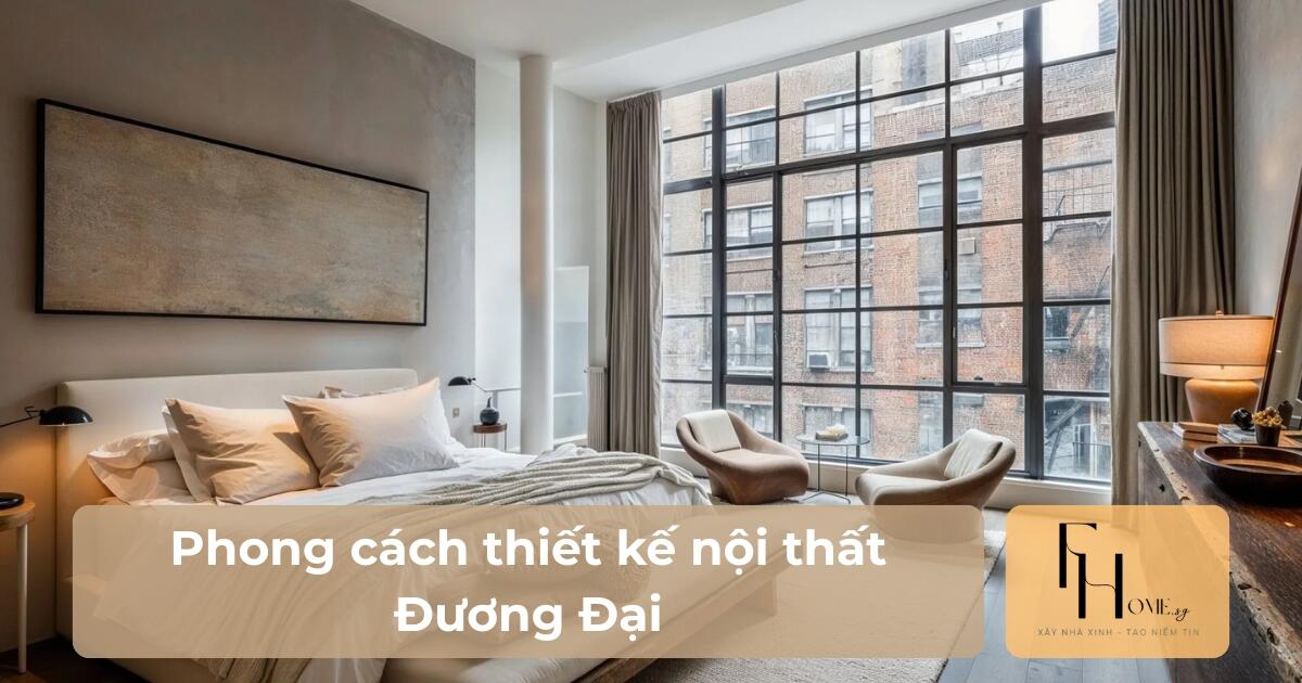 Phong cách thiết kế nội thất Đương đại