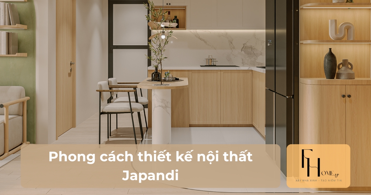 Phong cách thiết kế nội thất Japandi