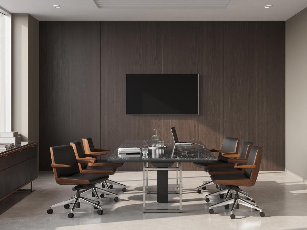 Phòng họp tập trung sáng tạo nhờ ánh sáng linh hoạt và không gian bố trí khoa học