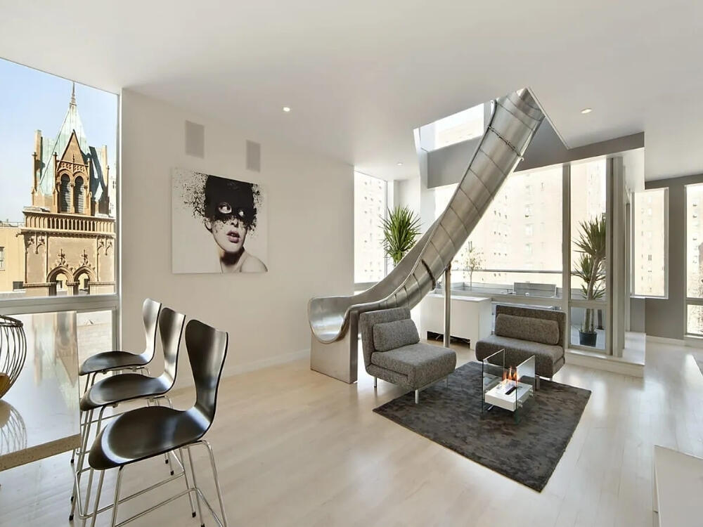 Phòng khách Đương đại rộng mở kết nối liền mạch với bếp và khu ăn uống tạo cảm giác thoáng đãng