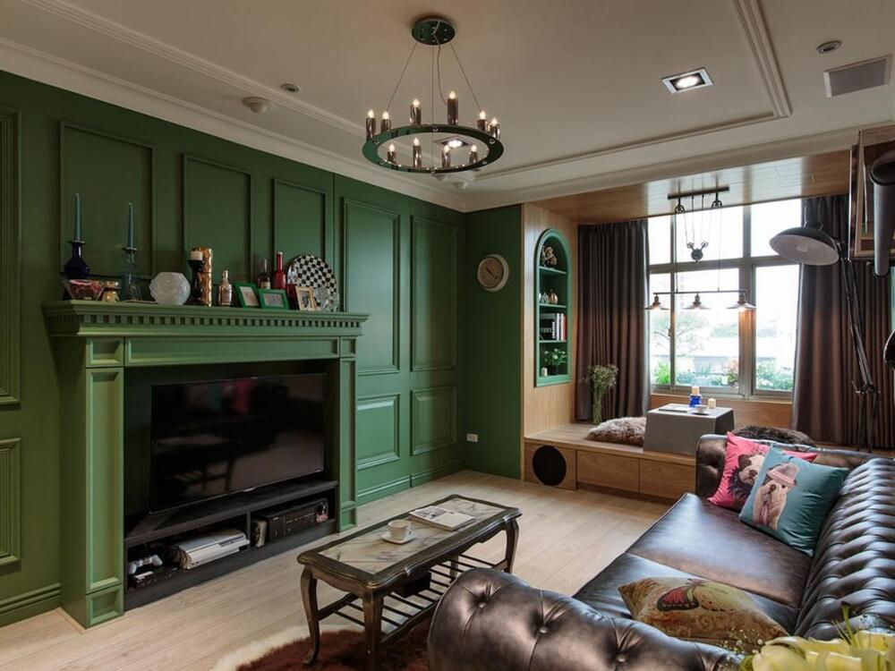 Phòng khách vintage sang trọng lãng mạn và đầy cảm xúc