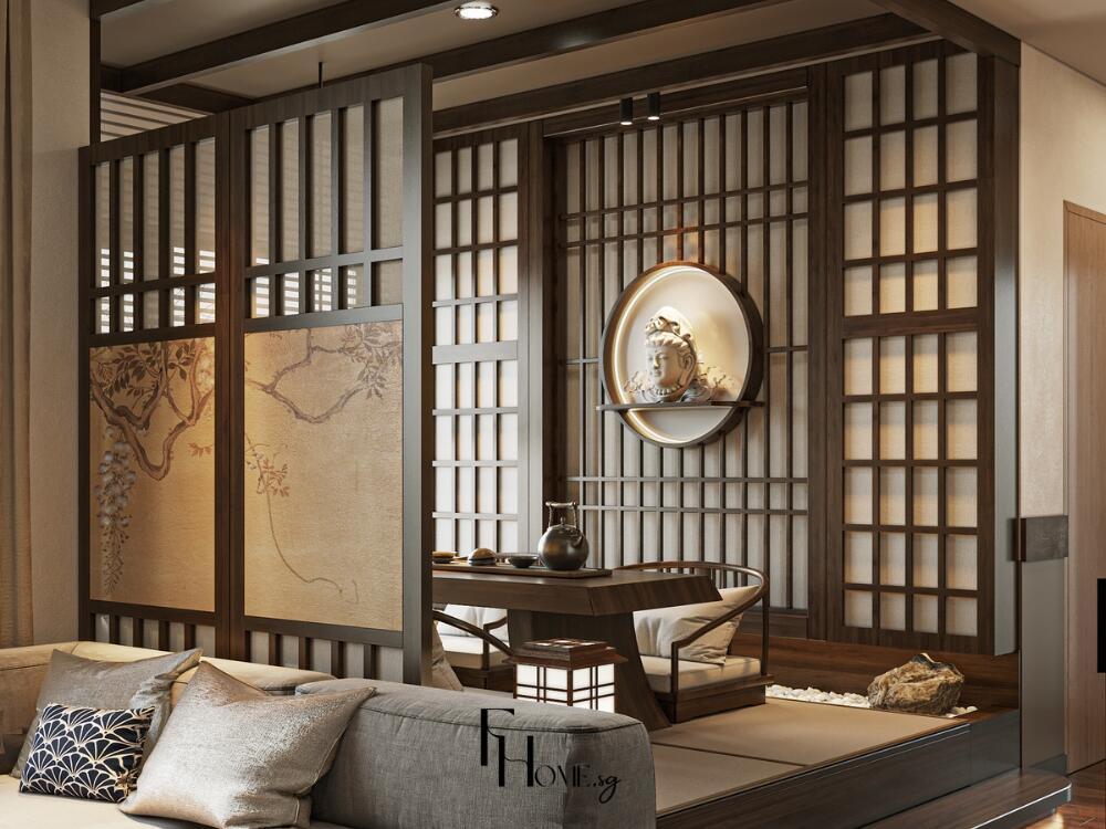Phong cách Zen trong thiết kế nội thất nhấn mạnh sự đơn giản, tĩnh tại và cân bằng, lấy cảm hứng từ Thiền tông Nhật Bản