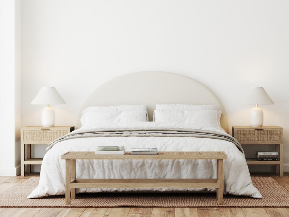 Phòng ngủ Coastal thanh thoát mang lại cảm giác an yên và giấc ngủ sâu thư thái