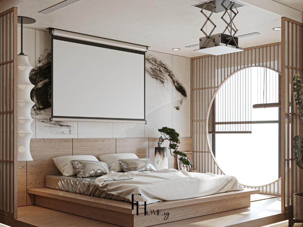 Phòng ngủ tối giản loại bỏ chi tiết thừa giúp tâm trí thư giãn và dễ dàng đi vào giấc ngủ sâu