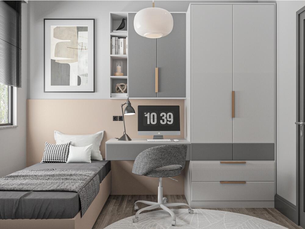 Phòng ngủ trẻ em tiện nghi bền đẹp với thiết kế thông minh và chi phí hợp lý