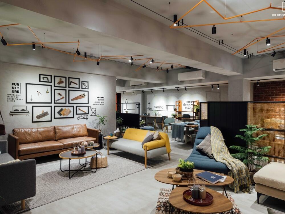 Showroom thiết kế liền mạch mang lại trải nghiệm thẩm mỹ cân bằng và nhất quán