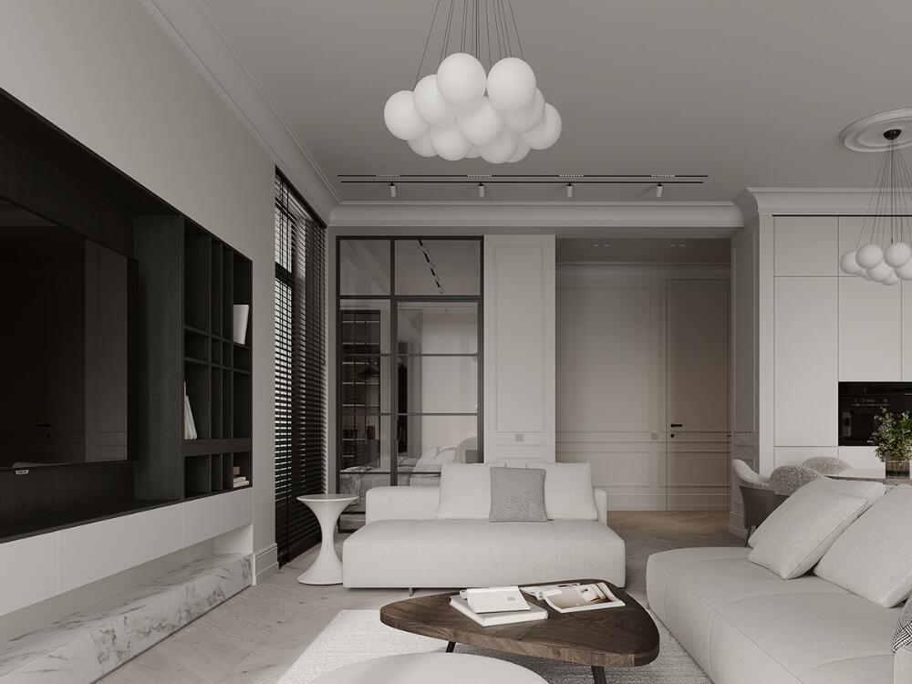 Sưu tầm - Tân cổ điển thanh lịch, nâng tầm không gian với điểm nhấn đá marble sang trọng