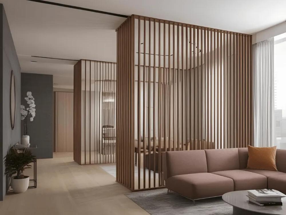 Vách ngăn linh hoạt với tấm di động dễ dàng thay đổi bố cục