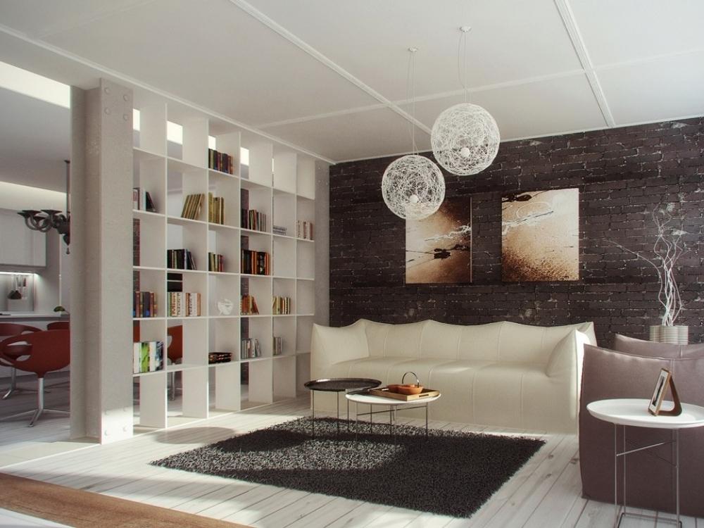 Vách ngăn thẩm mỹ giúp giữ không gian thoáng và hạn chế mùi