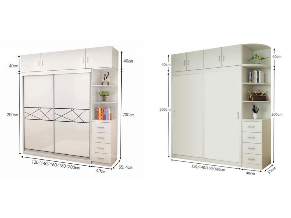 Kích thước tủ quần áo theo thước Lỗ Ban giúp chọn số đo may mắn, tăng tài lộc và năng lượng tốt