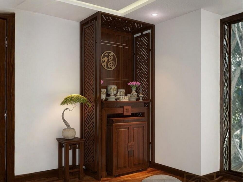 Mẫu bàn thờ cho nhà phố, biệt thự >60 m²