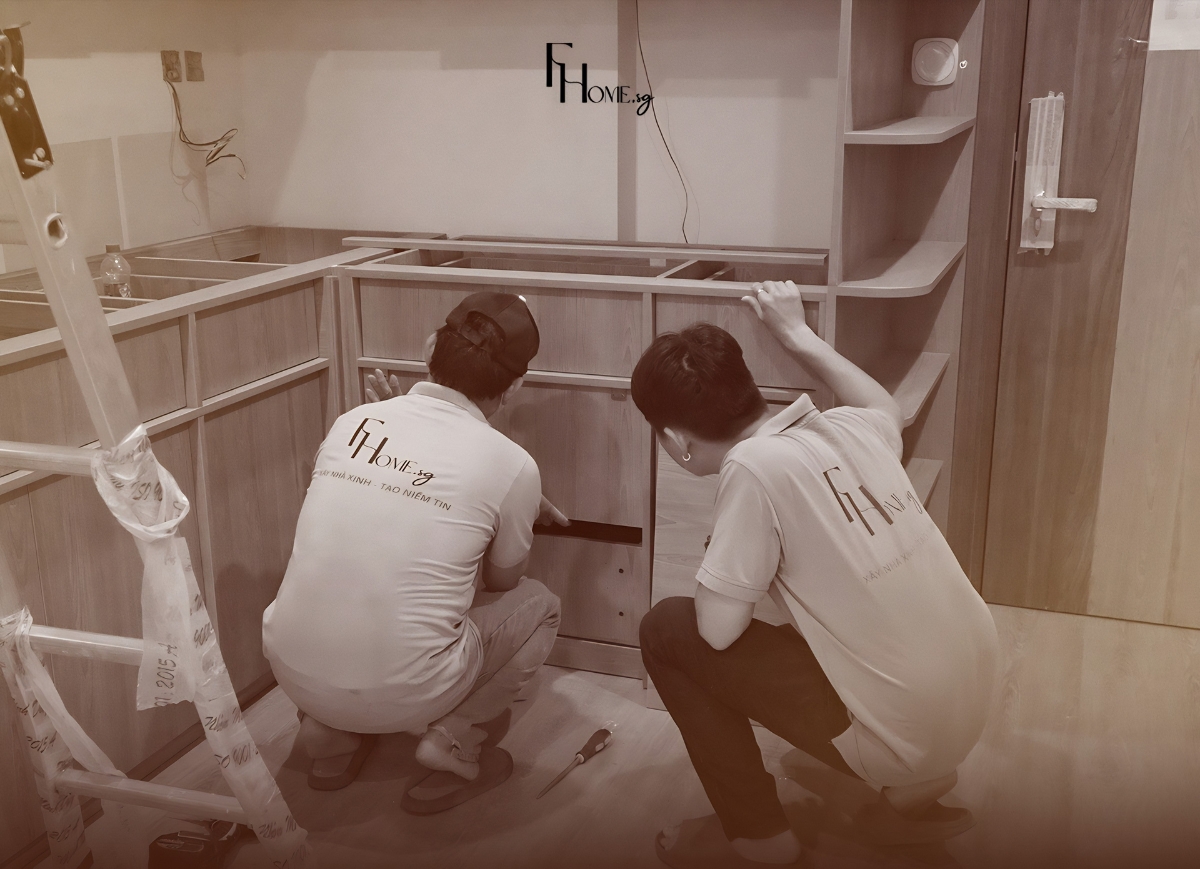 FHome Sài Gòn hoàn thiện công trình