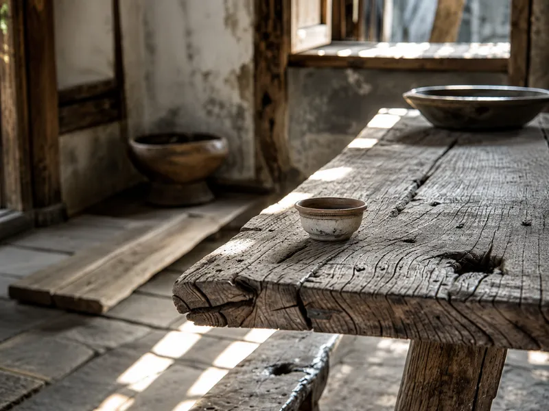 Thiết kế nội thất phong cách Wabi Sabi trân trọng dấu vết thời gian