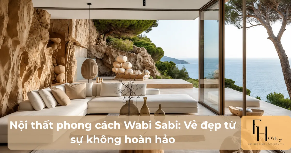 Nội thất phong cách Wabi Sabi
