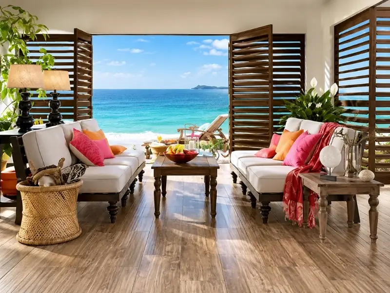 Phong cách Tropical trong thiết kế nội thất