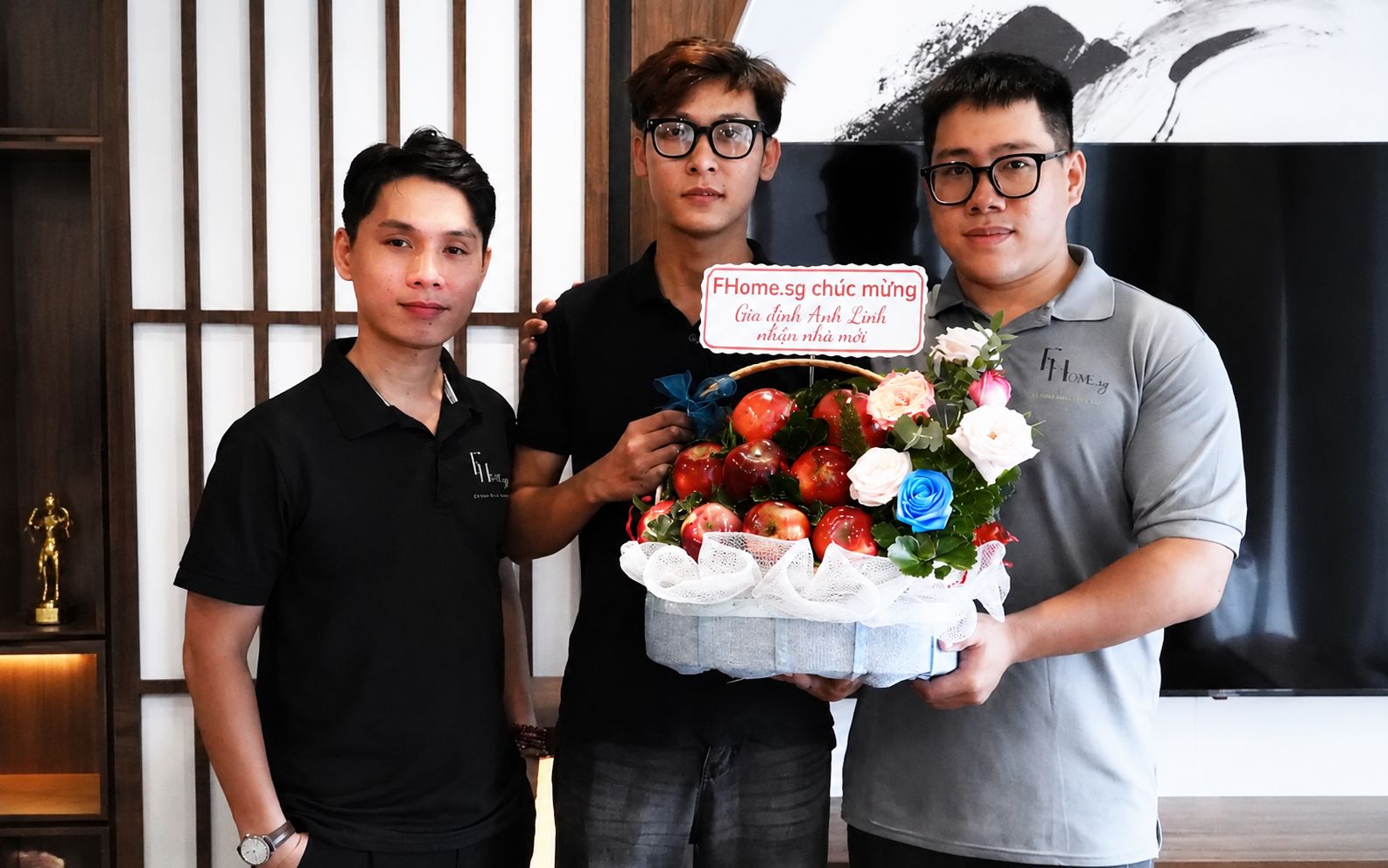 FHome Sài Gòn bàn giao căn hộ cho anh Linh tại Vinhomes Grand Park