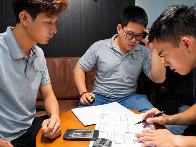 Quy trình FHome minh bạch chi phí và tiến độ