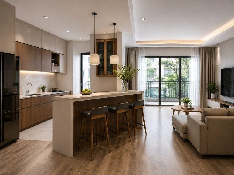 Chọn kích thước theo lối đi và loại ghế